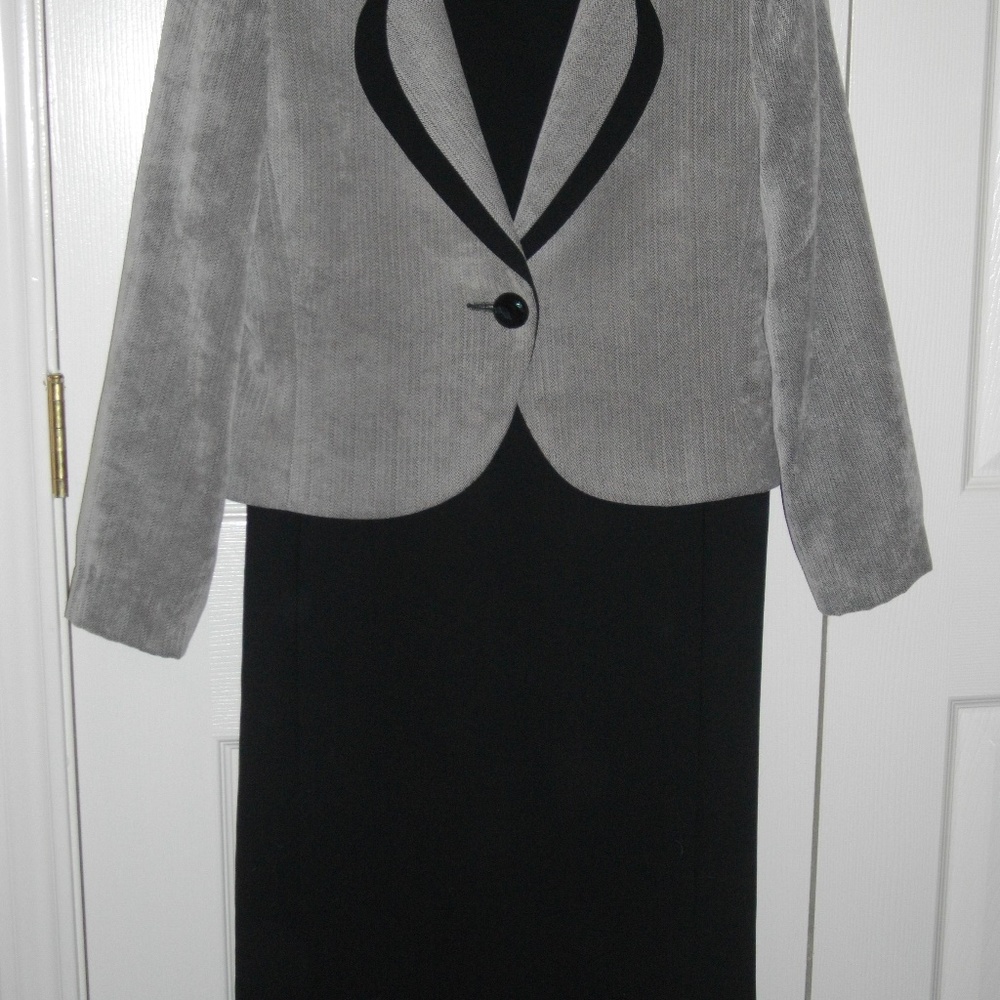Black Dress with Jacket